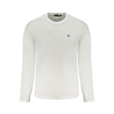 Napapijri White Cotton T-Shirt -   -  Napapijri.